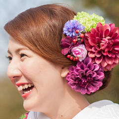 多彩なヘアアレンジメイク3